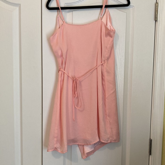 Sadie & Sage Pink Wrap Dress - Picture 4 of 6